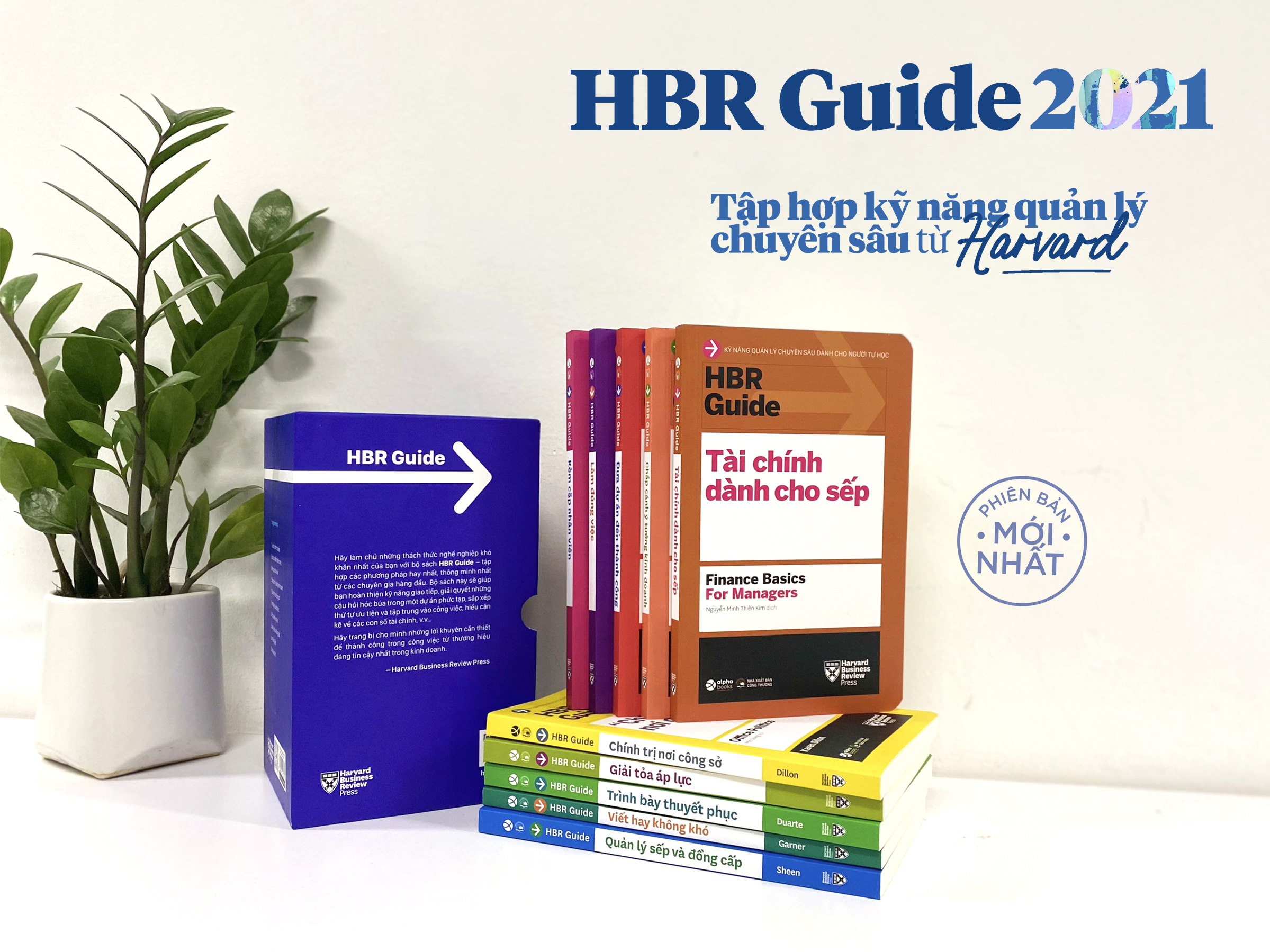 HBR Guide 2021: Kỹ Năng Quản Lý Chuyên Sâu Từ Harvard Business Review ( Bộ 10 cuốn + tặng kèm boxset)