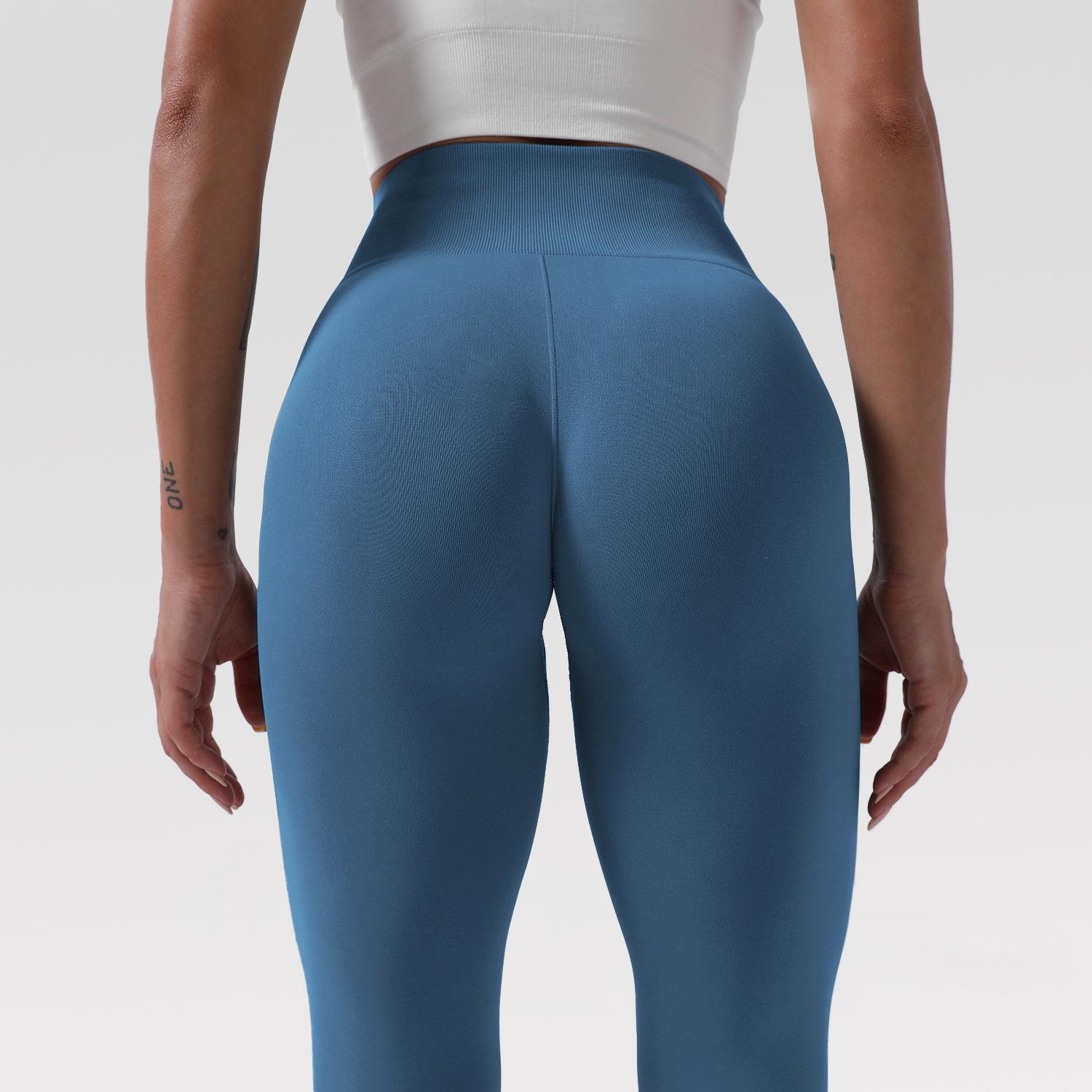 2020 Co Giãn Tập Gym Quần Không Đường May Quần Legging Làn Gió Nhẹ Quần Tập Yoga Cao Cấp Thể Thao Tập Gym Quần Legging Chạy Quần Nữ