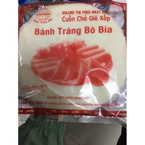 Gói 25 lá Bánh đa nem bò bía - vỏ bánh đa nem size 20cm