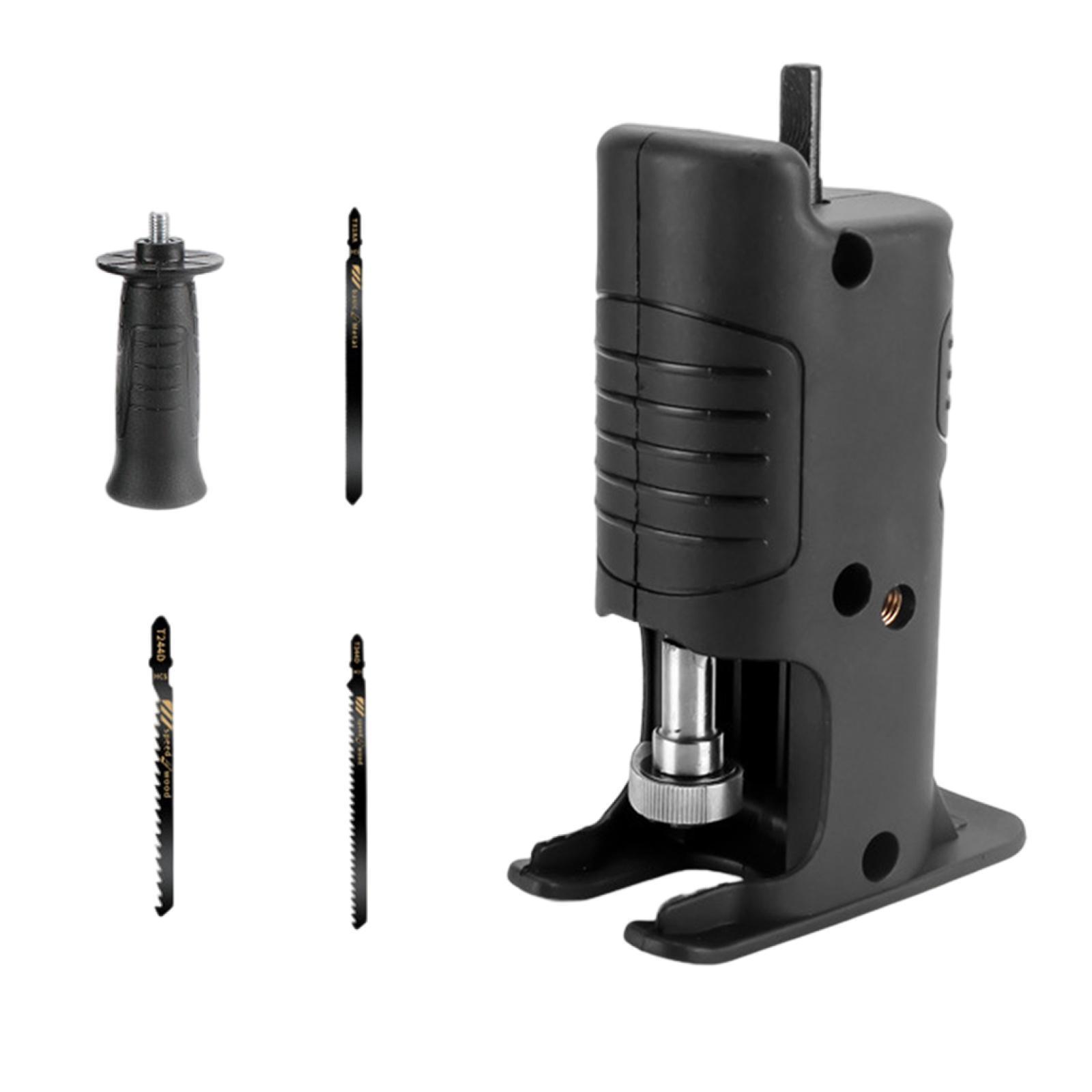Electric Drill Modified to Electric Saws Accessory Conversion for Cutting