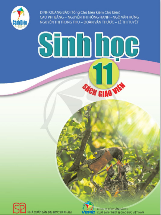 Sách Giáo viên Sinh học lớp 11 (Bộ sách Cánh Diều)