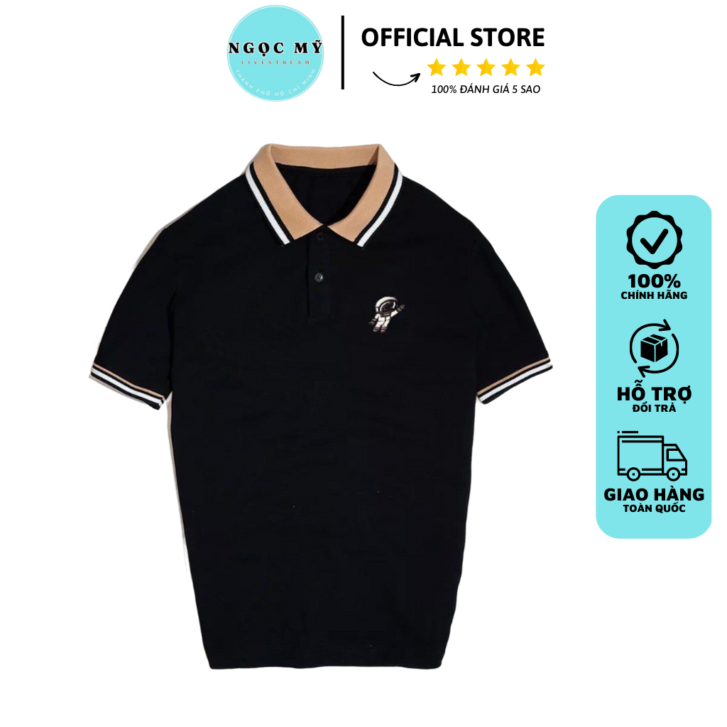 Áo Thun Nam POLO Vải Poly Cá Sấu Cao Cấp Ngắn Tay Tông Màu Cực Hot - Mrmystore