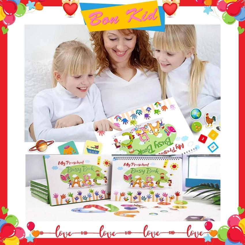 My Preschool BusyBook Bóc Dán 11 Chủ Đề - Cuốn Bóc Dán Thông Minh Cho Bé