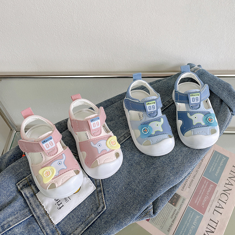 Giày Sandal quai hậu cho bé, giày tập đi siêu nhẹ, chống trơn trượt – GSD9110