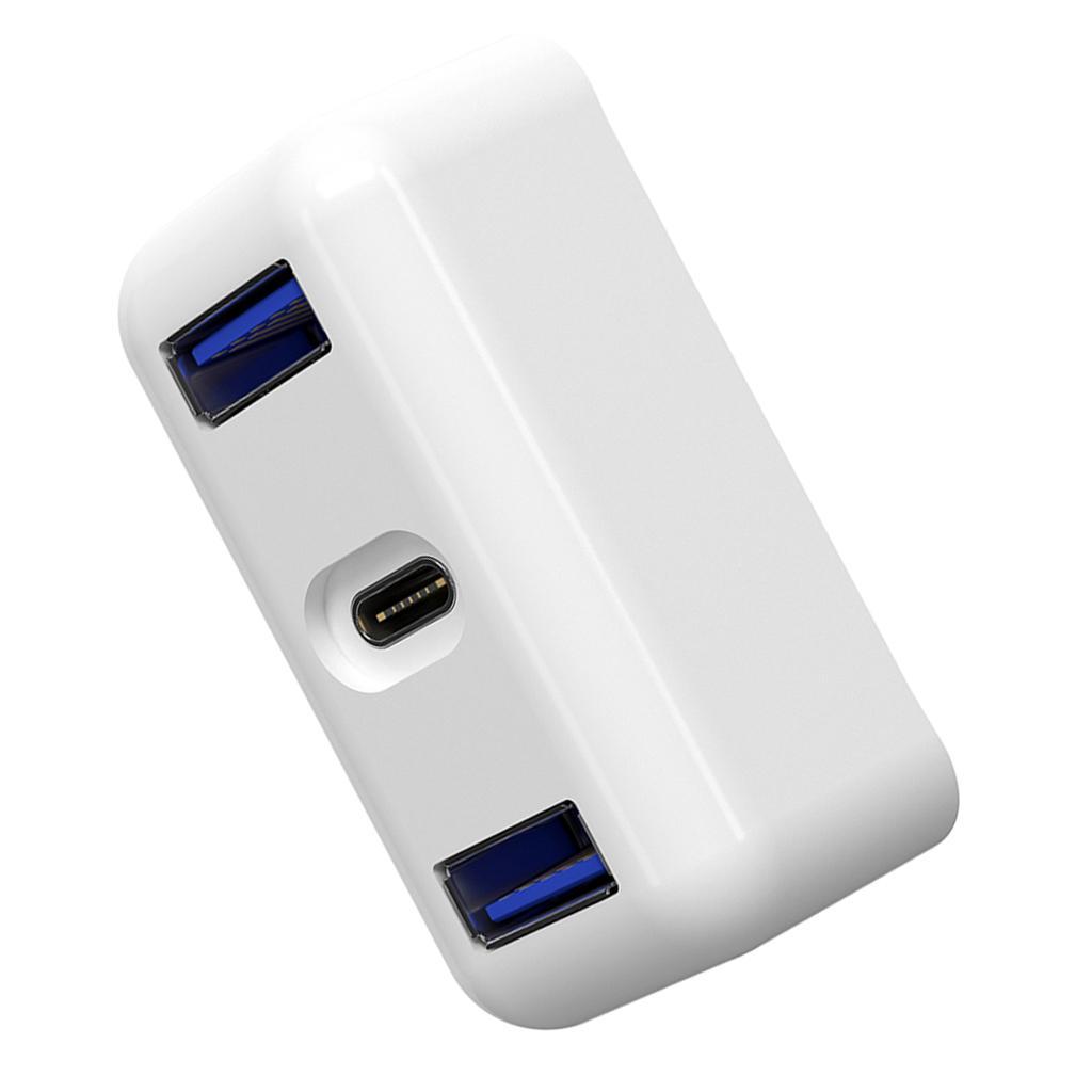 USB3.0 HUB Power Adapter Docking Station for Data Sync And Fast Charging
