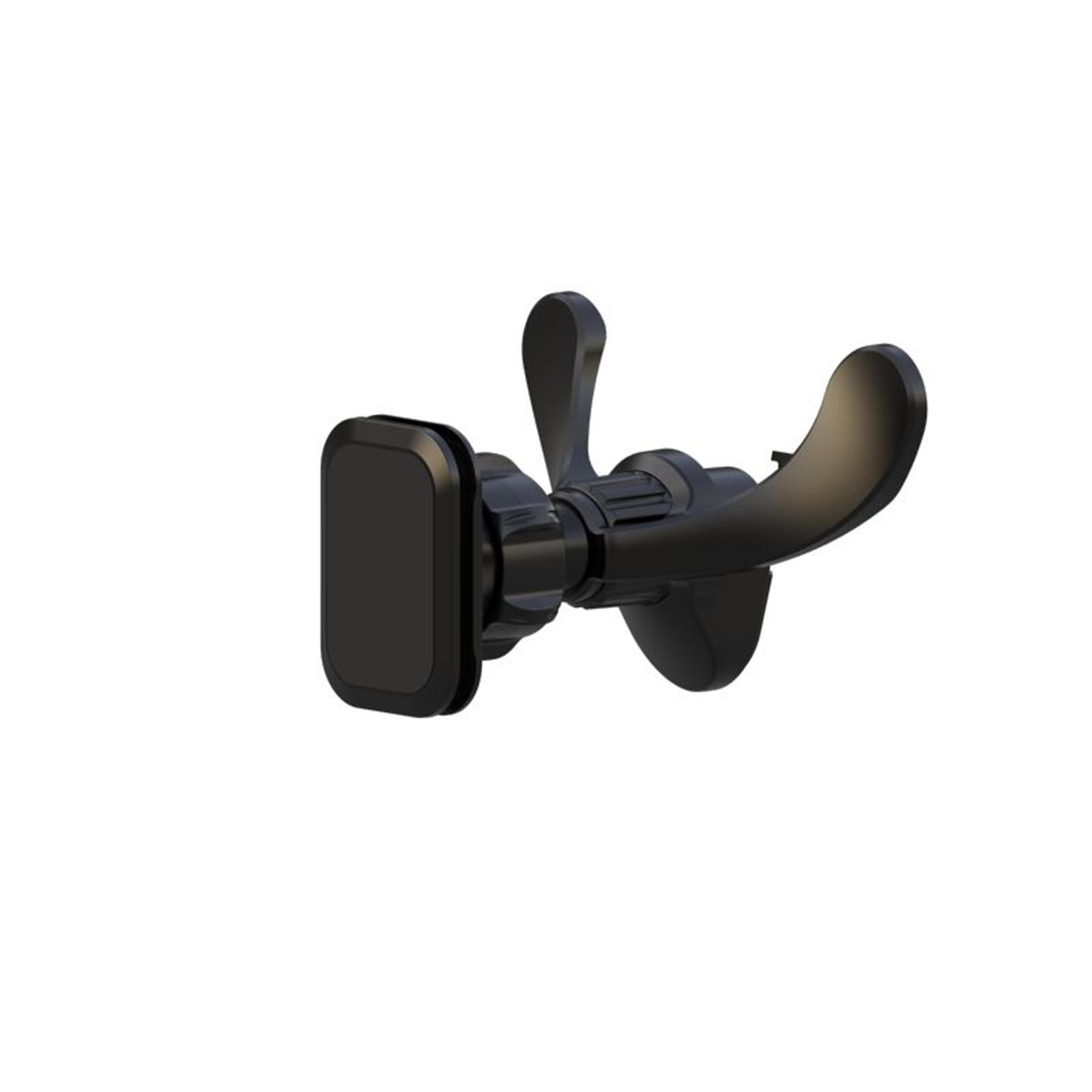 Magnetic Phone Holder, 17mm Ball Head, Black Without Base ,Square Magnetic Head Easily Install Mount for Car Universal Devices