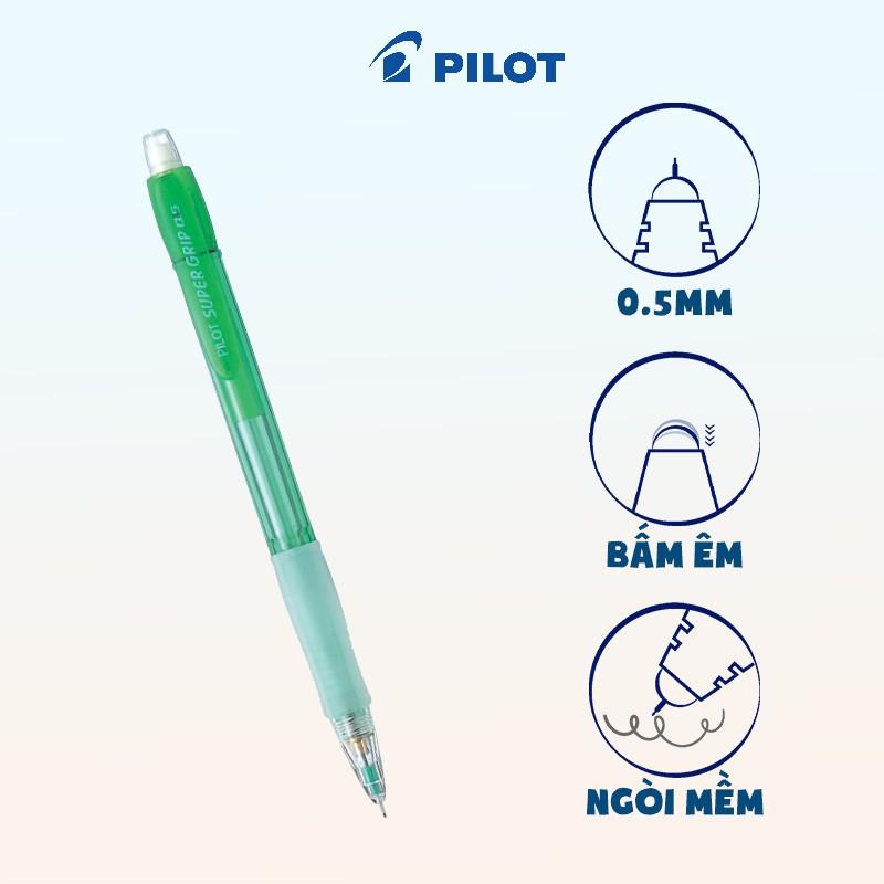 Bút chì bấm Pilot Super Grip Neon