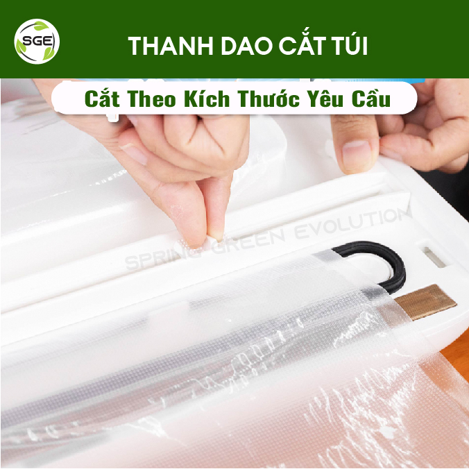 Máy Hút Chân Không Đa Năng Vacuum Sealer VC77-G2. Máy Còn Có Chức Năng Ủ Rượu Và Ướp Thịt Nhanh Chóng, Rất Thích Hợp Cho Người Nội Trợ. Hàng Chính Hãng SGE Thái Lan