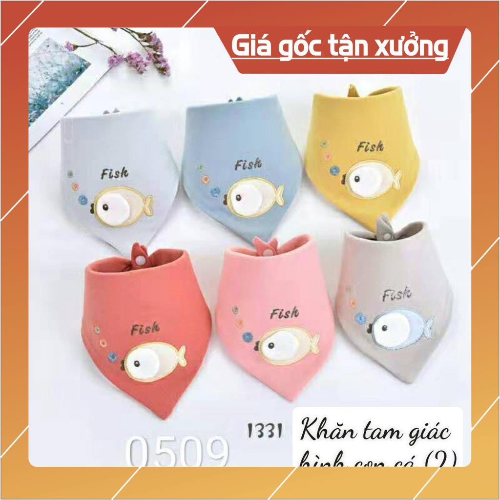 Yếm ăn,khăn tam giác cho bé từ 0-3 tuổi ,1431,1427, 1336, 1331, chất liệu cotton 100% ,thương hiệu Aiueo Nhật Bản