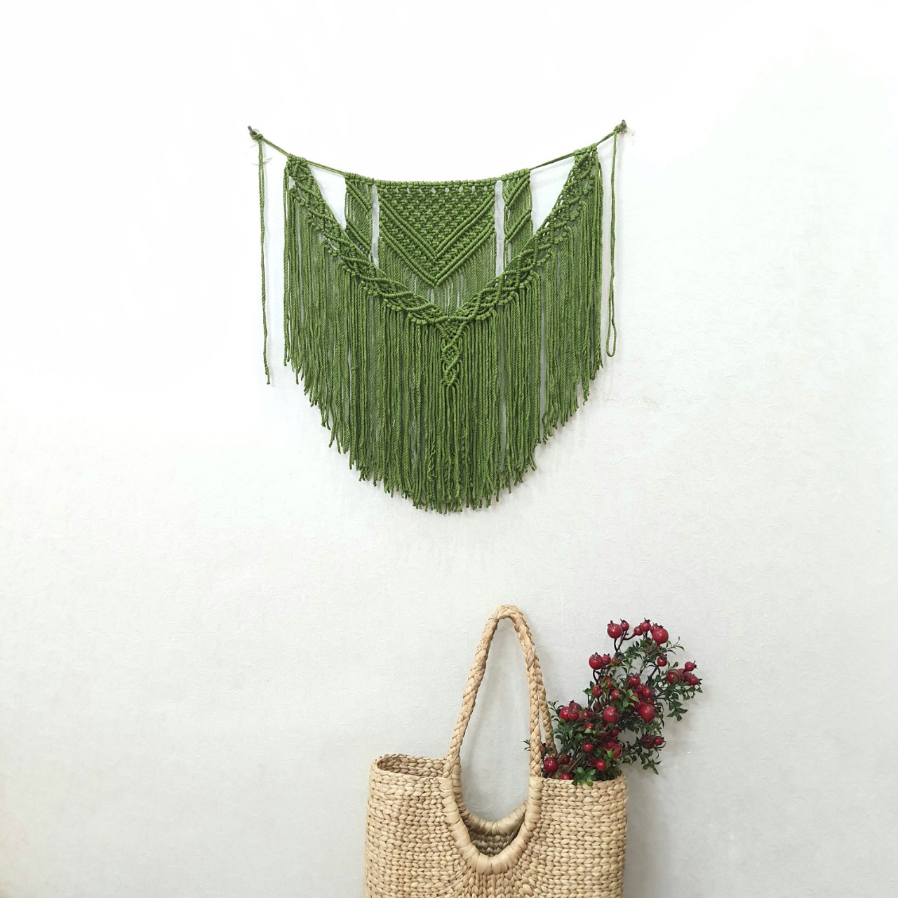 Mành Treo, Rèm Treo Tường Macrame Trang Trí Decor