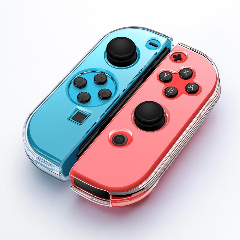 Vỏ cứng trong suốt Vỏ bảo vệ Vỏ Joycon cho Nintendo Switch/Switch Oled NS Joy-Con Bảo vệ TPU mềm pha lê trong suốt Màu sắc: Cứng PC