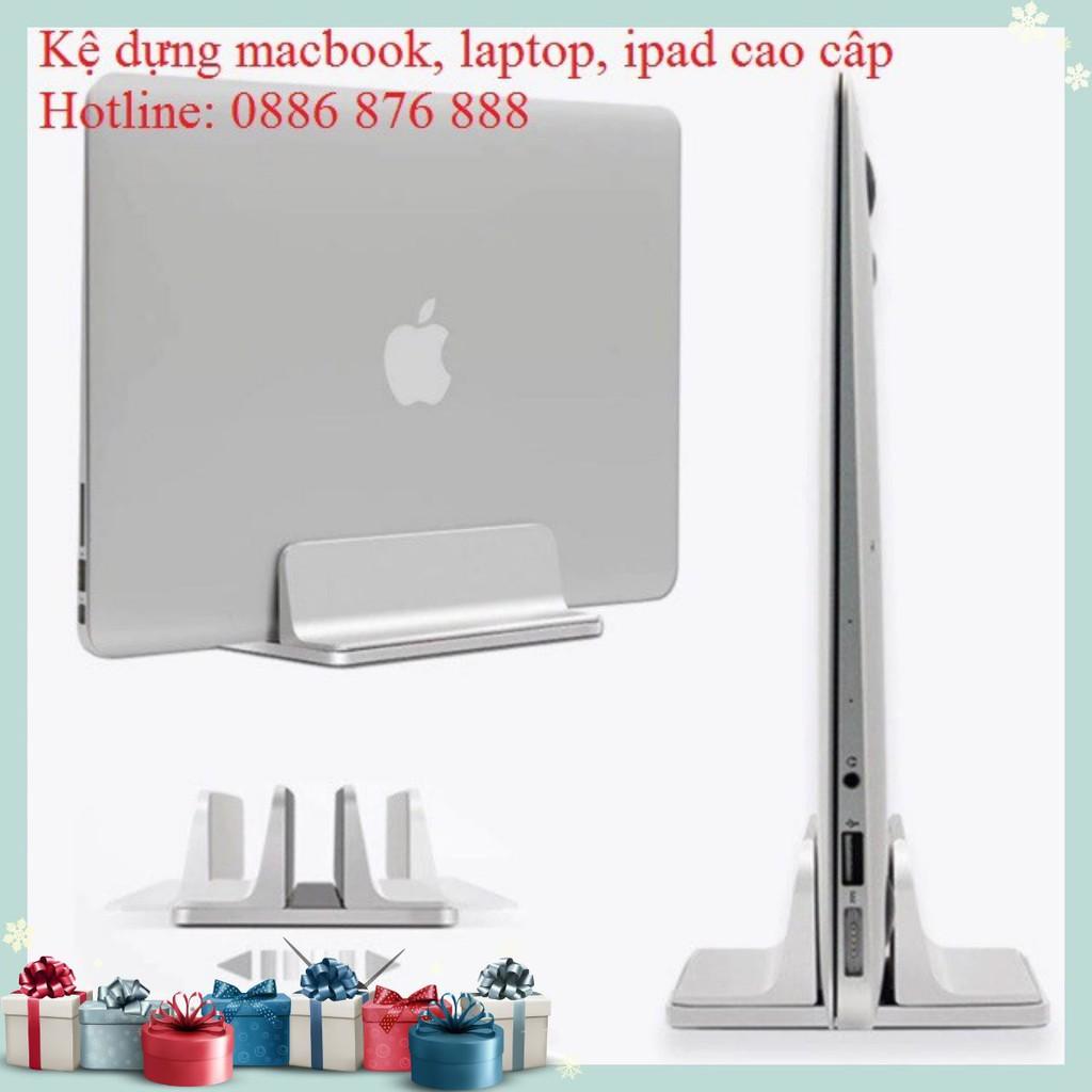 ️ Giá Đỡ Macbook, Laptop Bằng Hợp kim Nhôm ️ Dựng Thẳng Thiết Kế Nguyên Khối - Cao Cấp