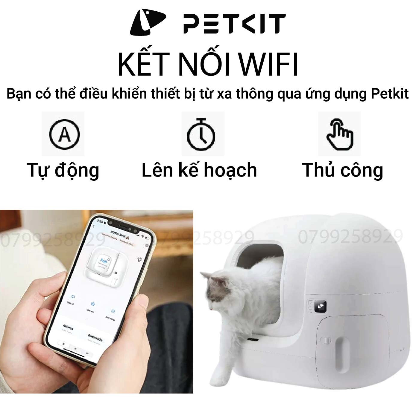 Nhà Vệ Sinh Cho Mèo Petkit, Máy Vệ Sinh Tự Động Cho Mèo Pura Max Máy Dọn Phân Mèo