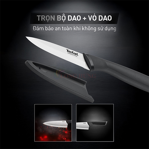 Dao gọt trái cây Tefal Comfort 9cm K2213504 - Hàng chính hãng