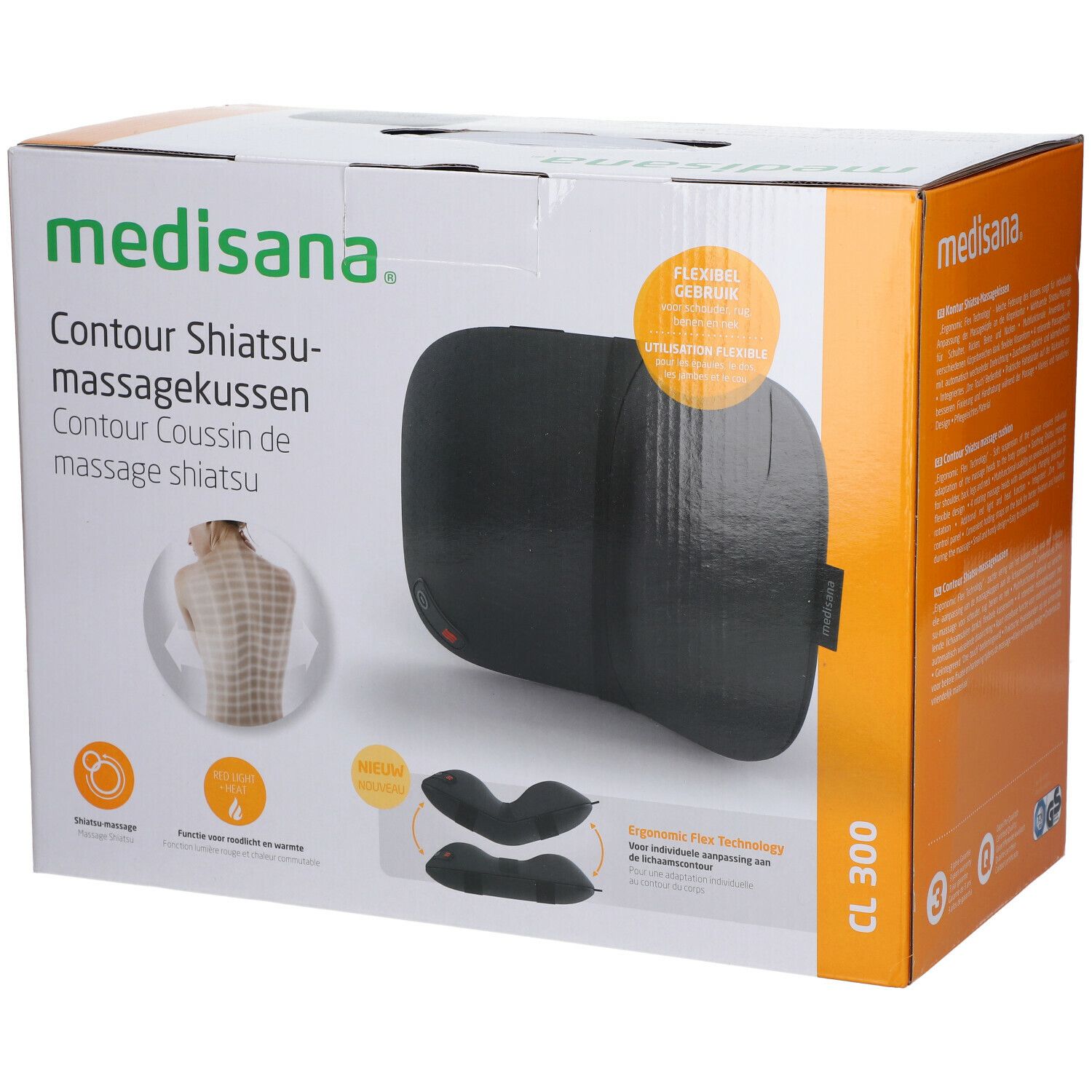 Gối Massage Medisana CL 300 Kontur Shiatsu