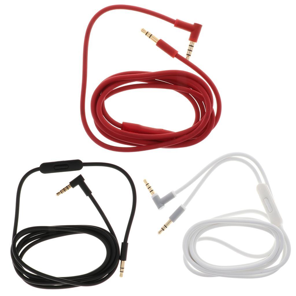 Slim 3.5mm Mini Stereo Jack Plug Audio Headphone Car Phones Aux Cable 1.5m#1