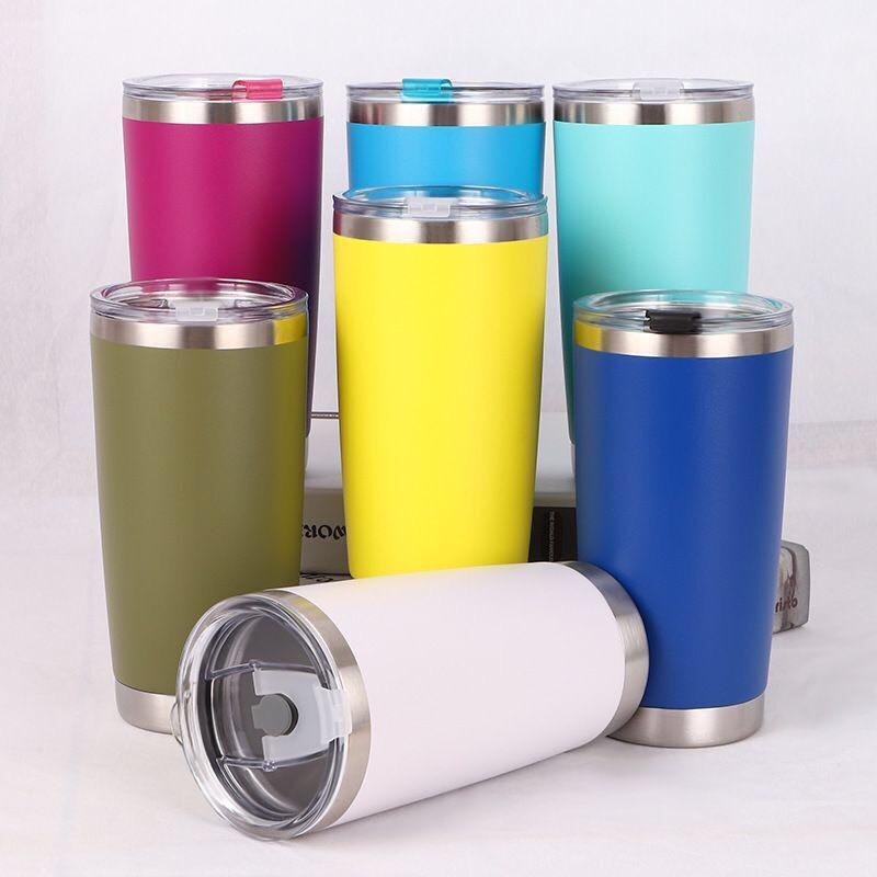 Ly Giữ nhiệt inox 550ml, Cốc Giữ Nhiệt Lõi Không Gỉ Cách Chân Không Chống Chảy Mồ Hôi Cao Cấp