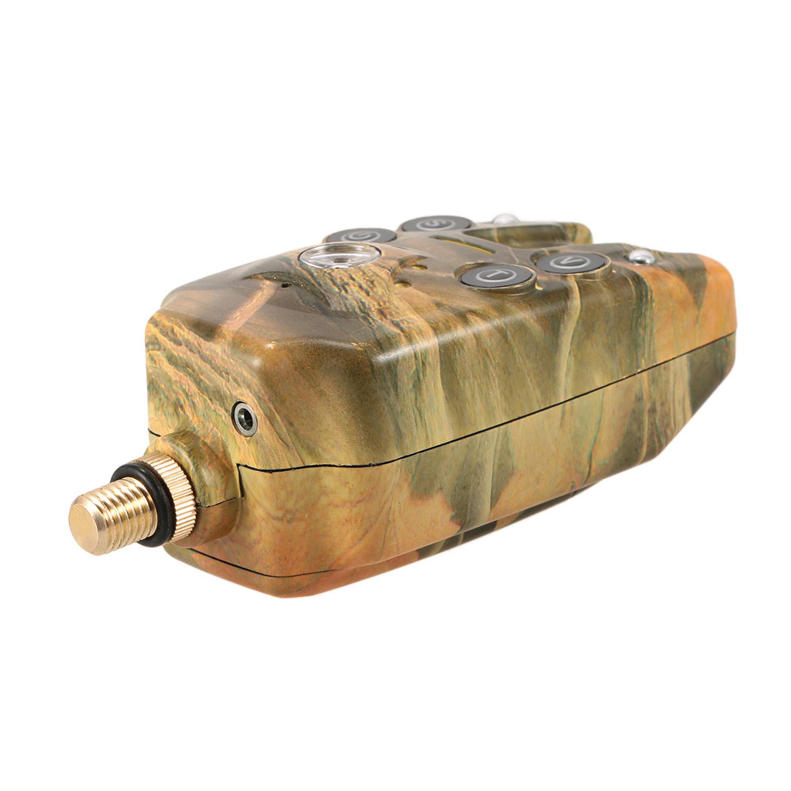 Fishing Bite Alarm Digital Fishing Alarm LED Alarm Indicator Alert with Adjustable Tone Volume Sensitivity