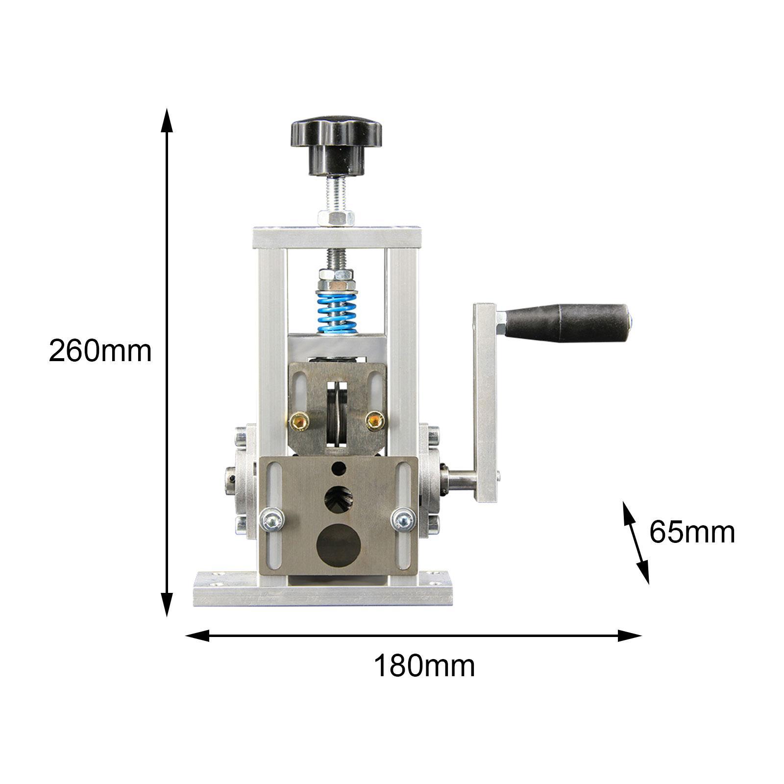 Manual Wire Peeling Machine Aluminum Alloy Professional Cable Jacket Remover