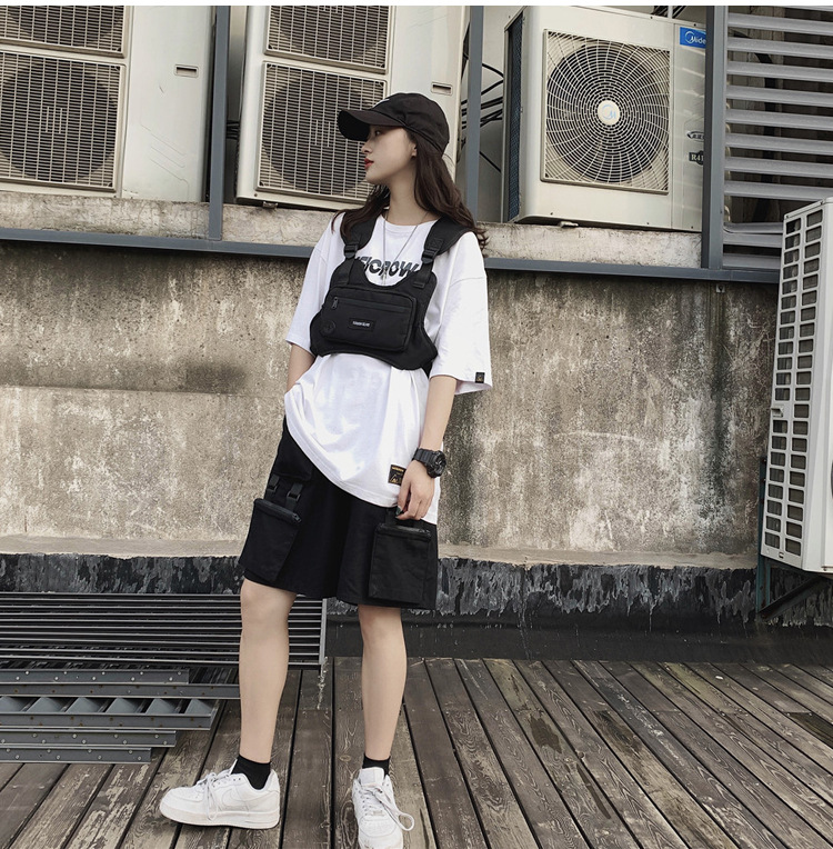 Túi đeo trước ngực,Túi chiến thuật đeo trước ngực Unisex kích thước 23x3x14 - Hàng chính hãng