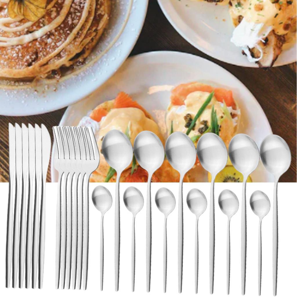 Cutlery Set Stainless Flatware Eating Tableware Cutlery