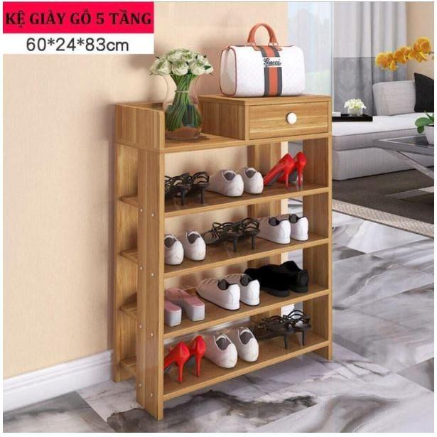 Kệ giầy gỗ 5 tầng
