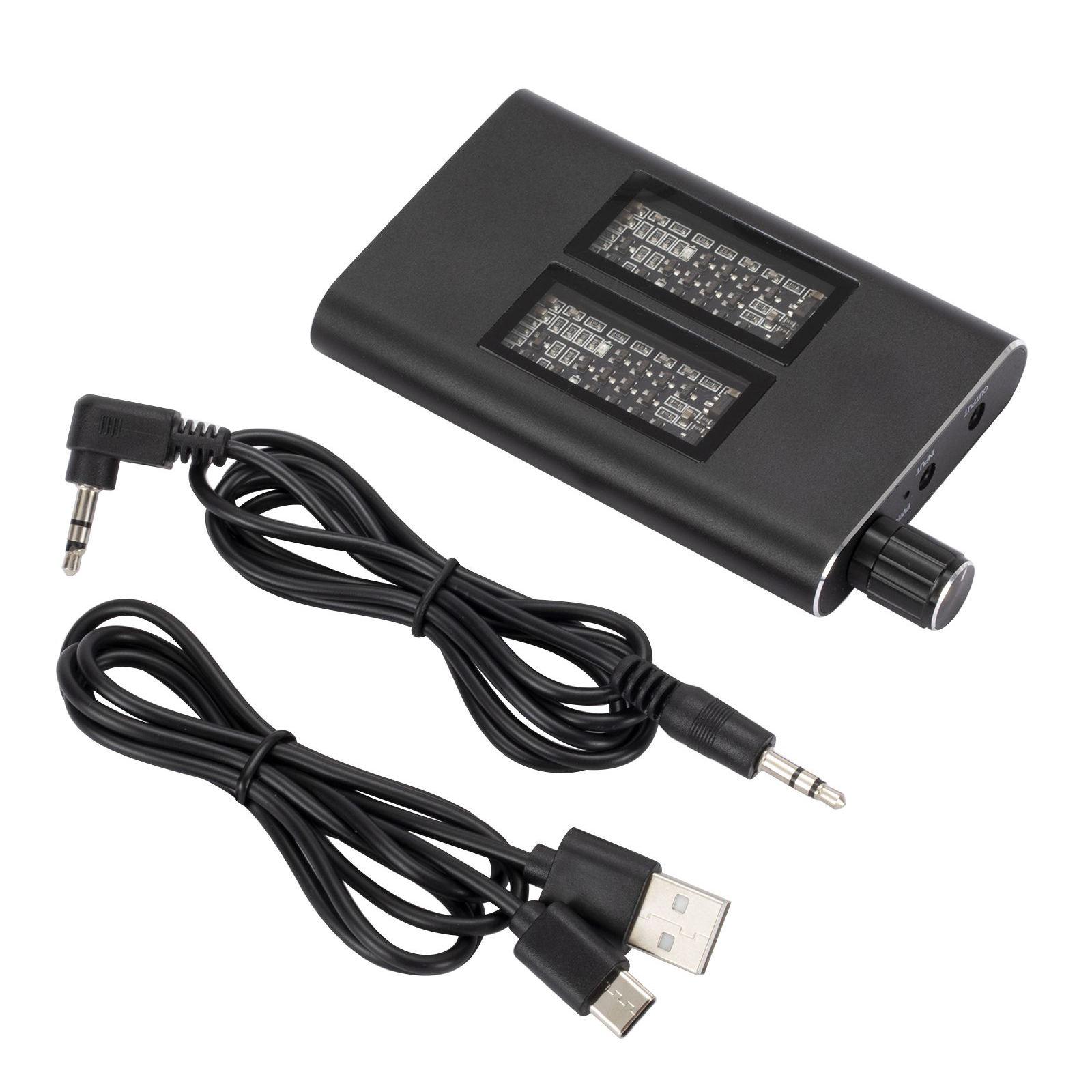 Headphone Amplifier 3.5mm HiFi Earphone Amplifier Black 16-150Ω Impedance