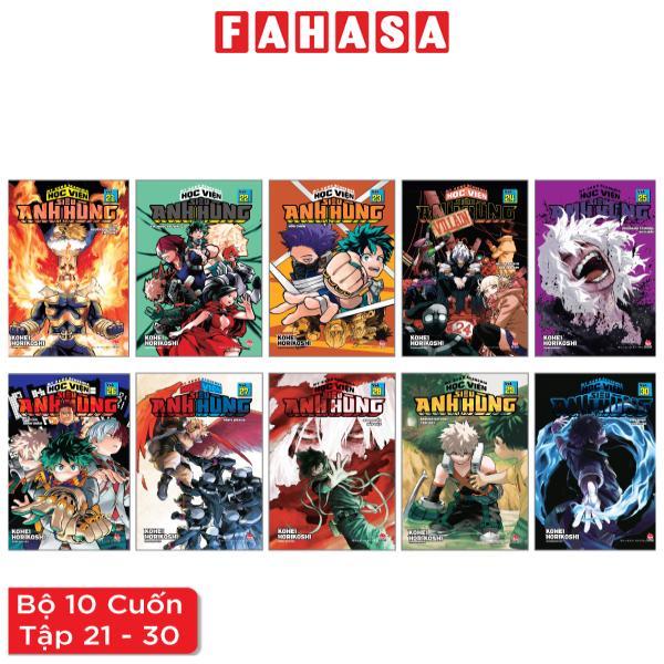 Combo Manga - My Hero Academia - Học Viện Siêu Anh Hùng: Tập 21 - 30