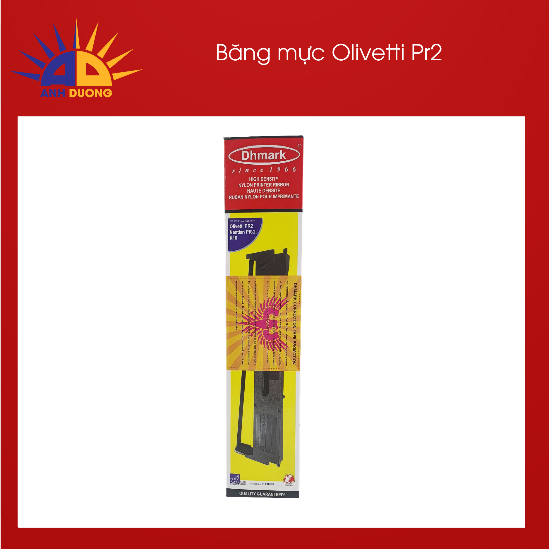 Băng mực DH Olivetti Pr2