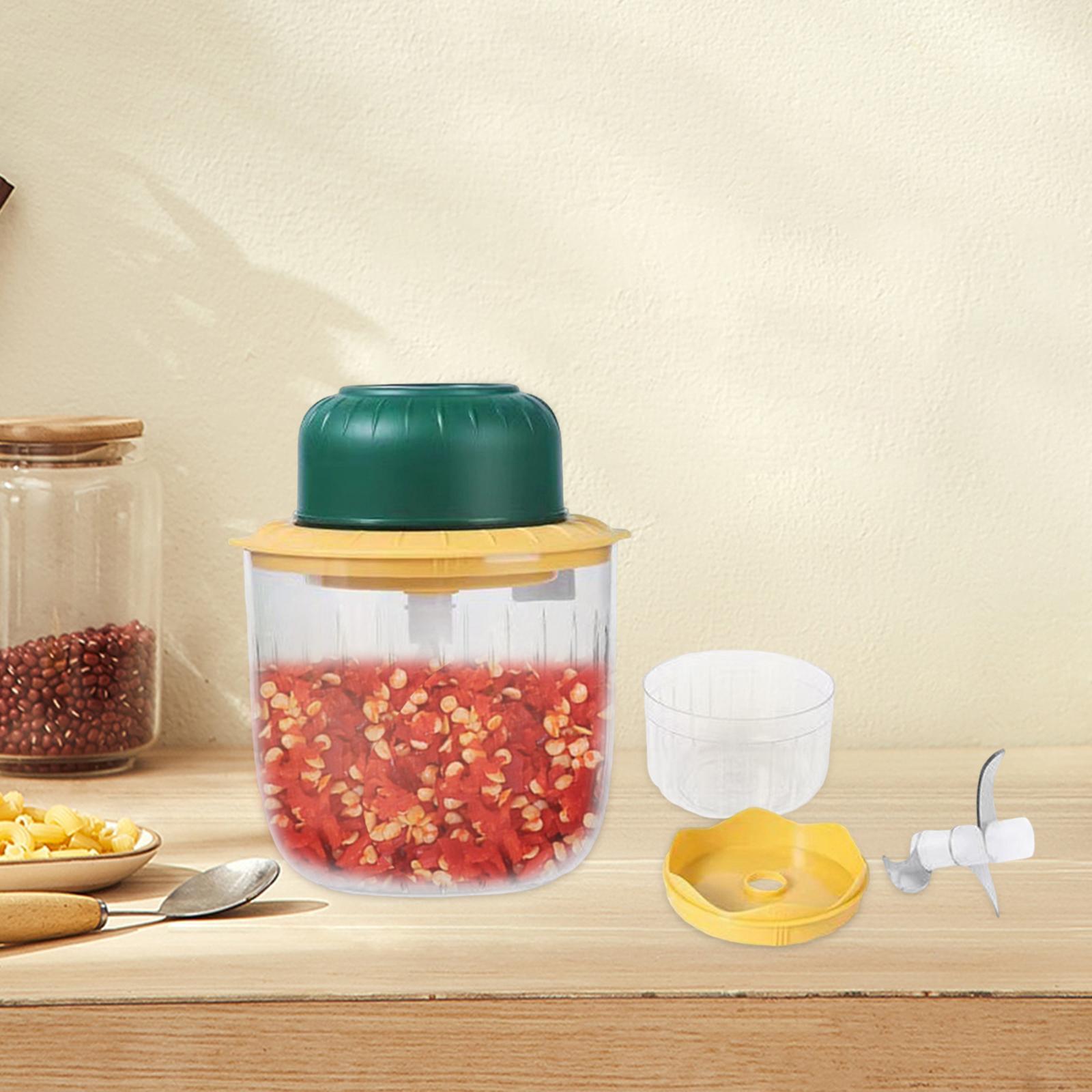 Mini Meat Grinder Vegetable Chili Mincer Garlic Crusher for Meat Onion Chili