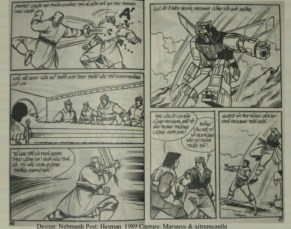 dũng sĩ hesman chapter 78 12