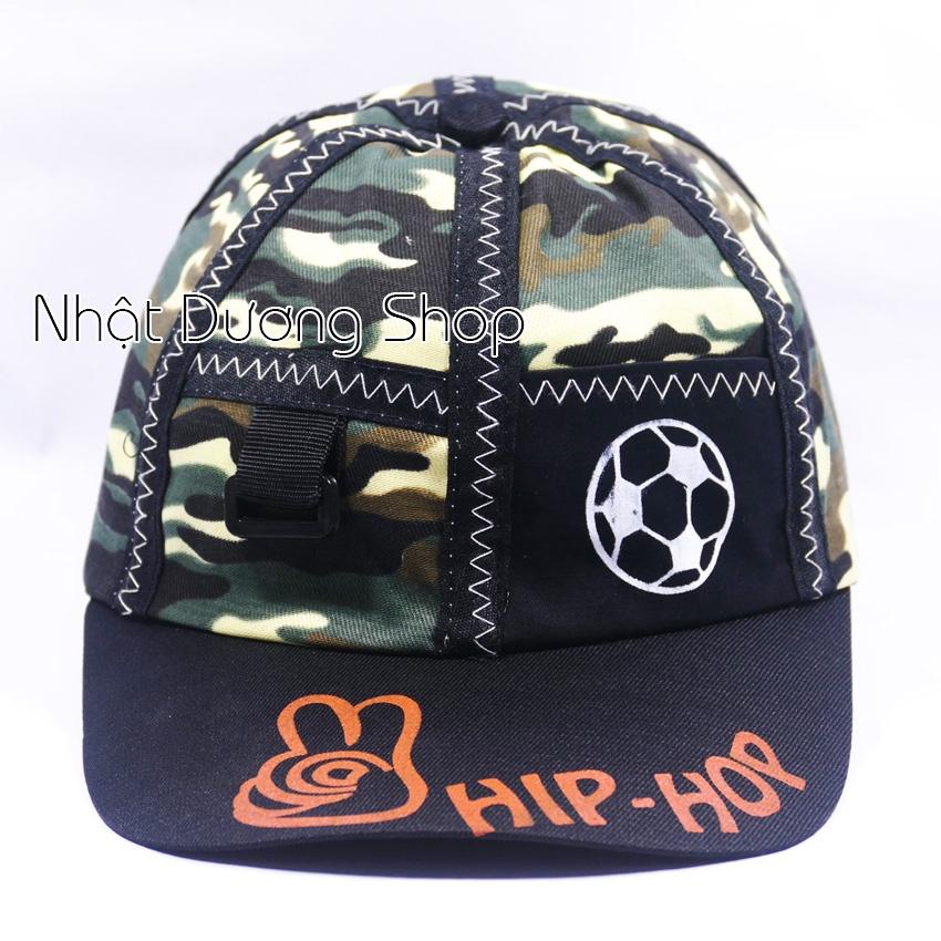 Nón hiphop Răn ri nhí cho trẻ em- Chất liệu vải Cotton cao cấp tạo cảm giác êm ái cho bé