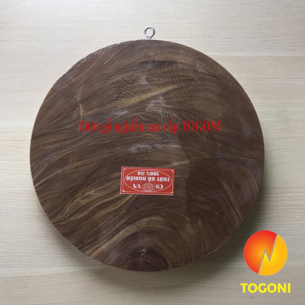 THỚT GỖ NGHIẾN TRÒN ĐƯỜNG KÍNH 29CM DÀY 2CM, GỖ NGHIẾN TÂY BẮC KHÔNG TÂM, KHÔNG LÊN MÙN, KHÔNG NỨT NẺ