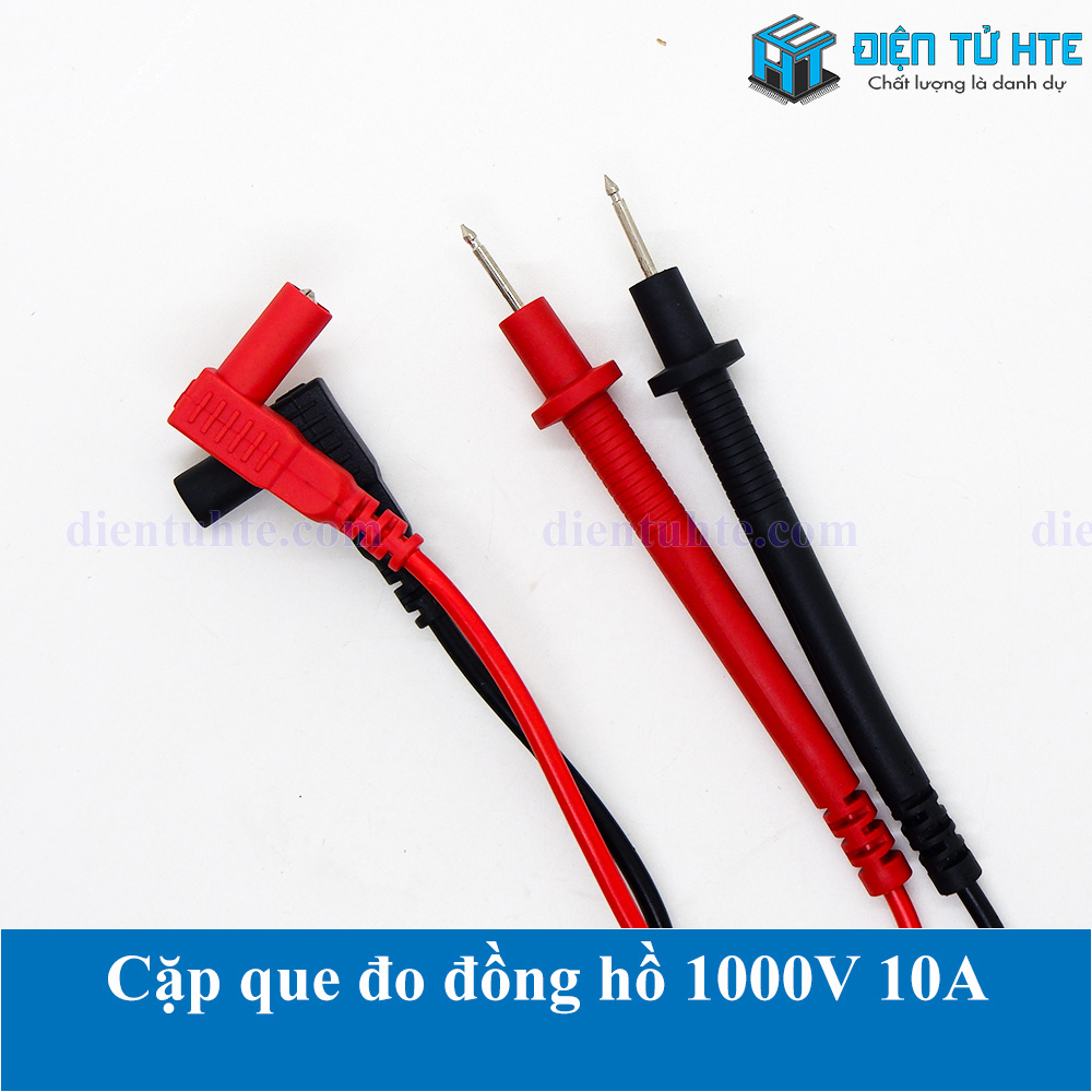 Cặp Que đo đồng hồ 1000V 10A loại tốt