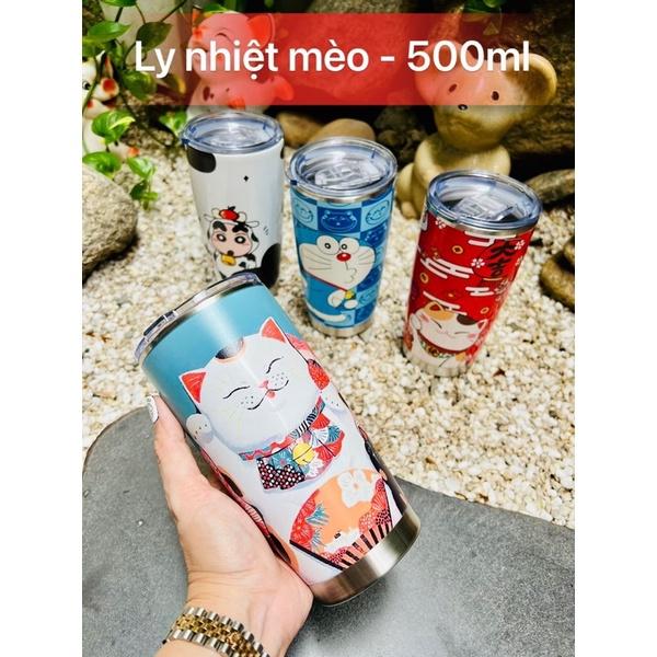 Ly giữ nóng lạnh hình thú 600ml