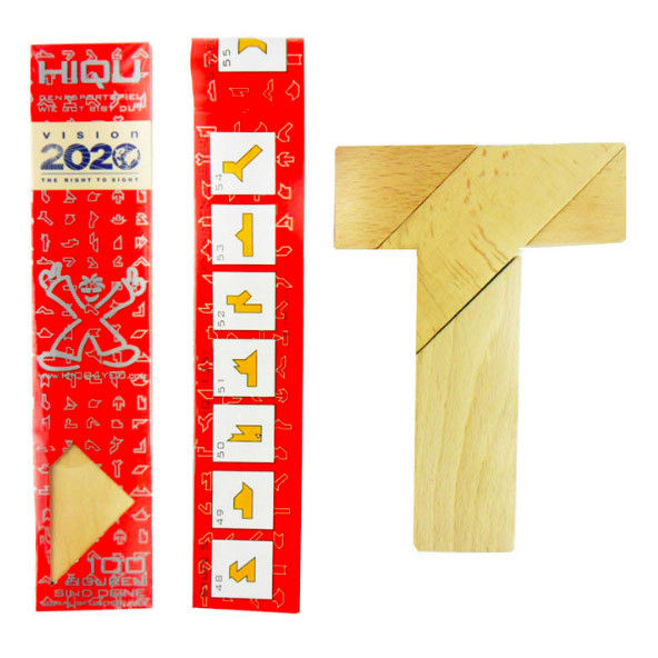 Bộ trò chơi xếp gỗ T puzzle