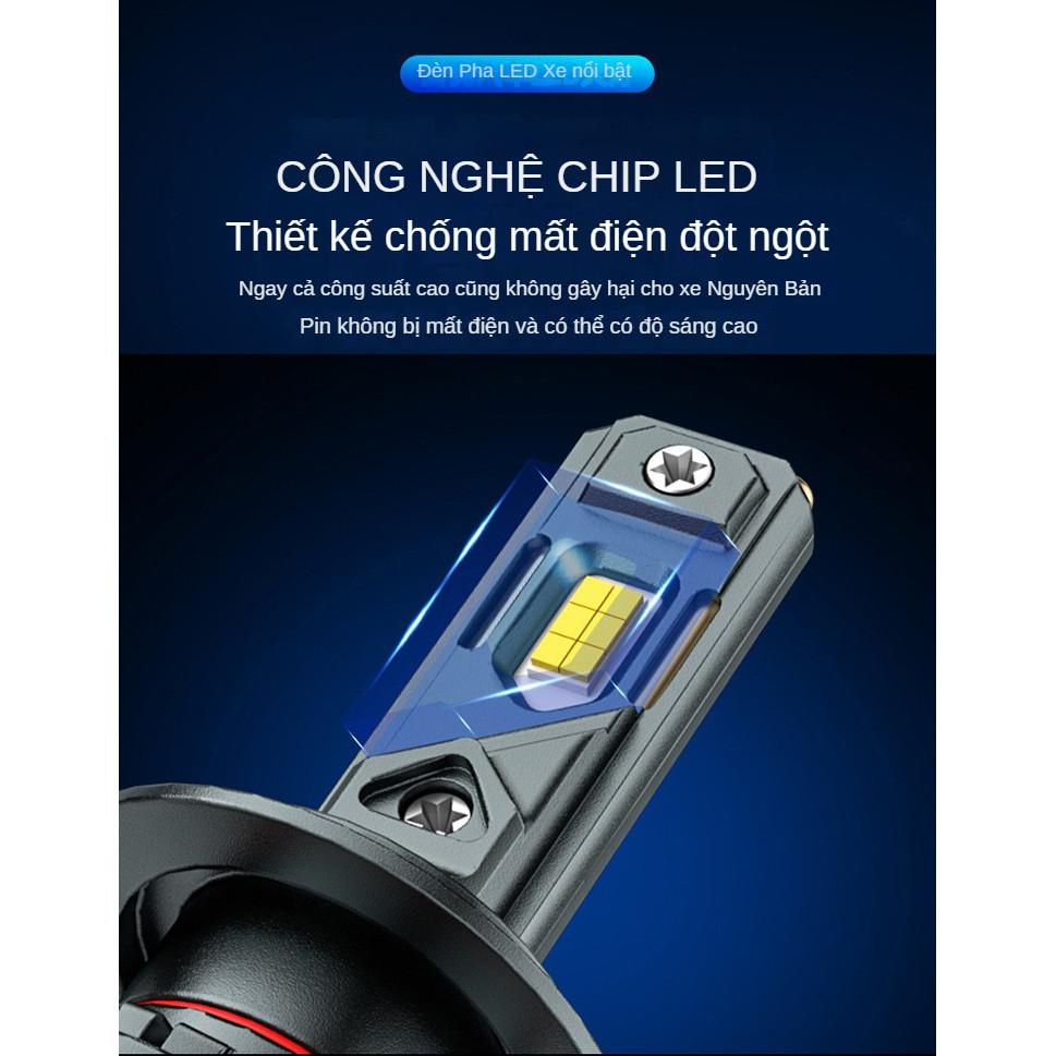 2 cái bóng đèn LED pha/cos chuyên dụng choVF5/VF5 Plus Plug H7, công suất 90W/bóng，Trắng 6000K