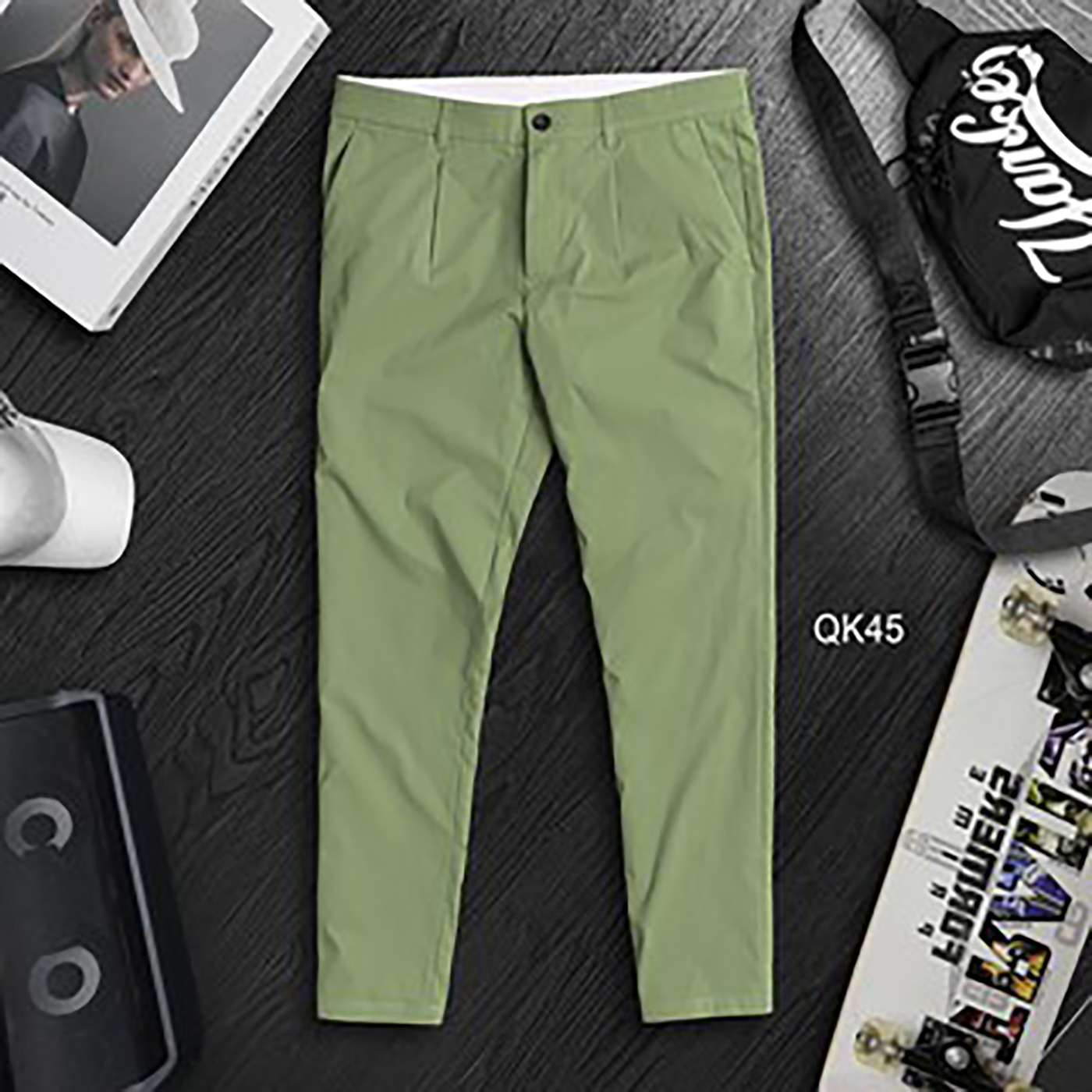 Quần Kaki Nam Chất Cao Cấp Siêu nhẹ Dáng Âu ZERO Phong Cách Công Sở