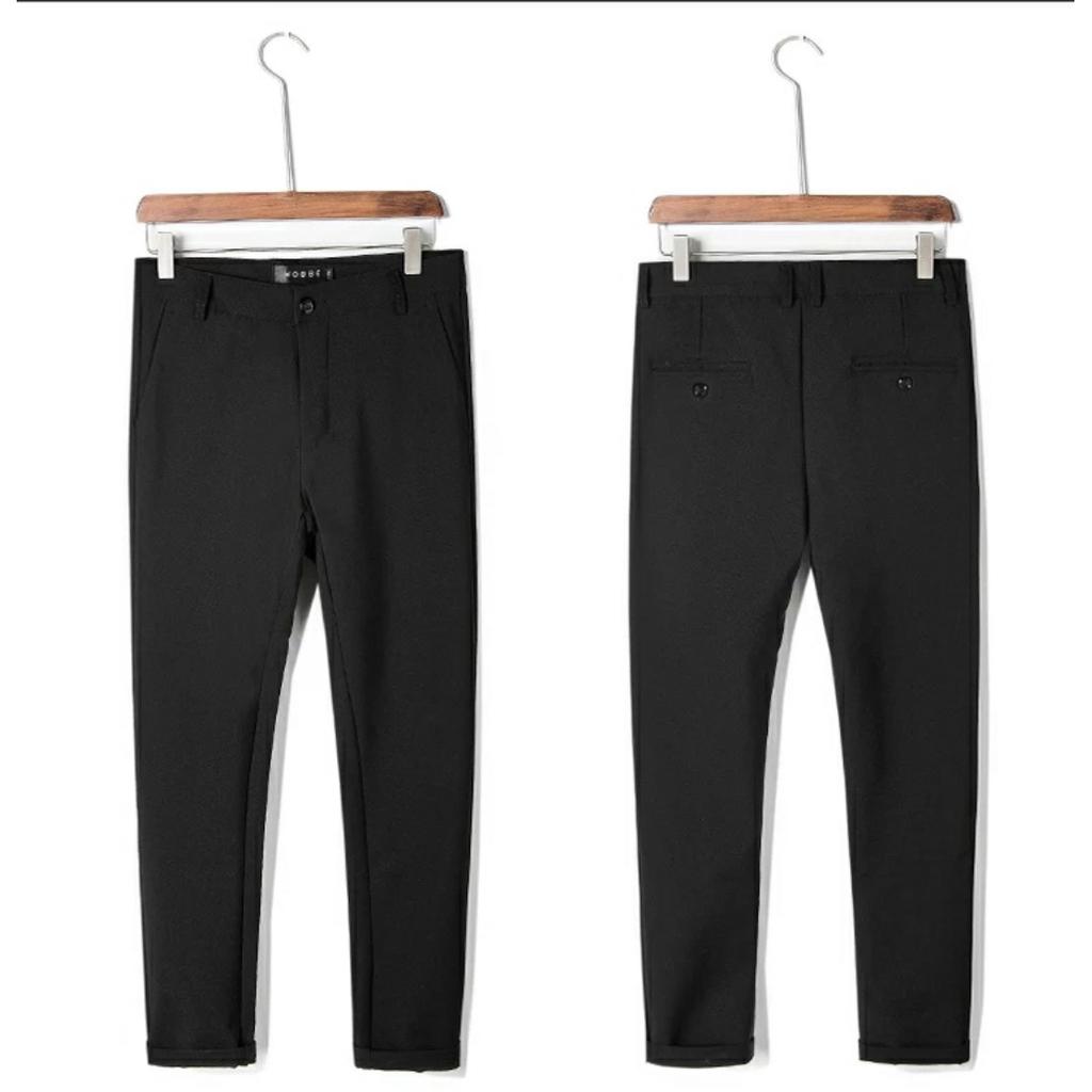 Đủ Size 25 - 37 HÀNG ĐẸP QUẦN TÂY NAM ĐI HỌC ĐI LÀM CÔNG SỞ CO GIÃN CAO CẤP ỐNG CÔN DÁNG BODY WIN69