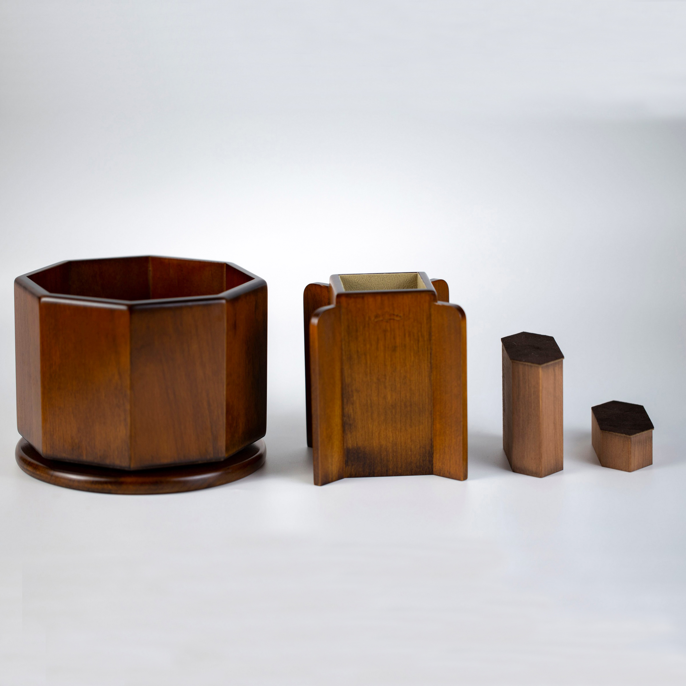 Hộp Gỗ Xoay Đa Năng TOYOOKA CRAFT, Phụ Kiện Gỗ Cao Cấp, Quà Tặng Tinh Tế, Sang Trọng - SC58