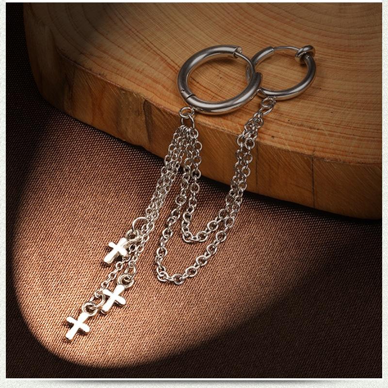 Bông tai unisex mạnh mẽ phóng khoáng 1 chiếc