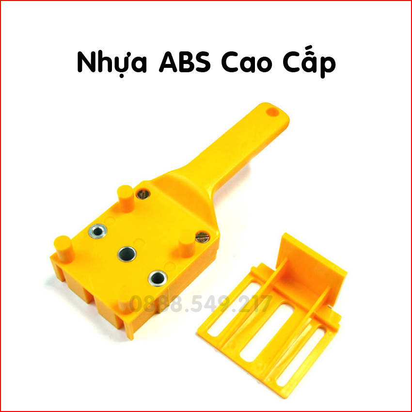 Cữ Khoan Thẳng Dụng Cụ Định Vị Khoan Lỗ Chốt Gỗ 6 8 10mm - Bộ Cữ Khoan Chốt Gỗ Chuyên Dụng