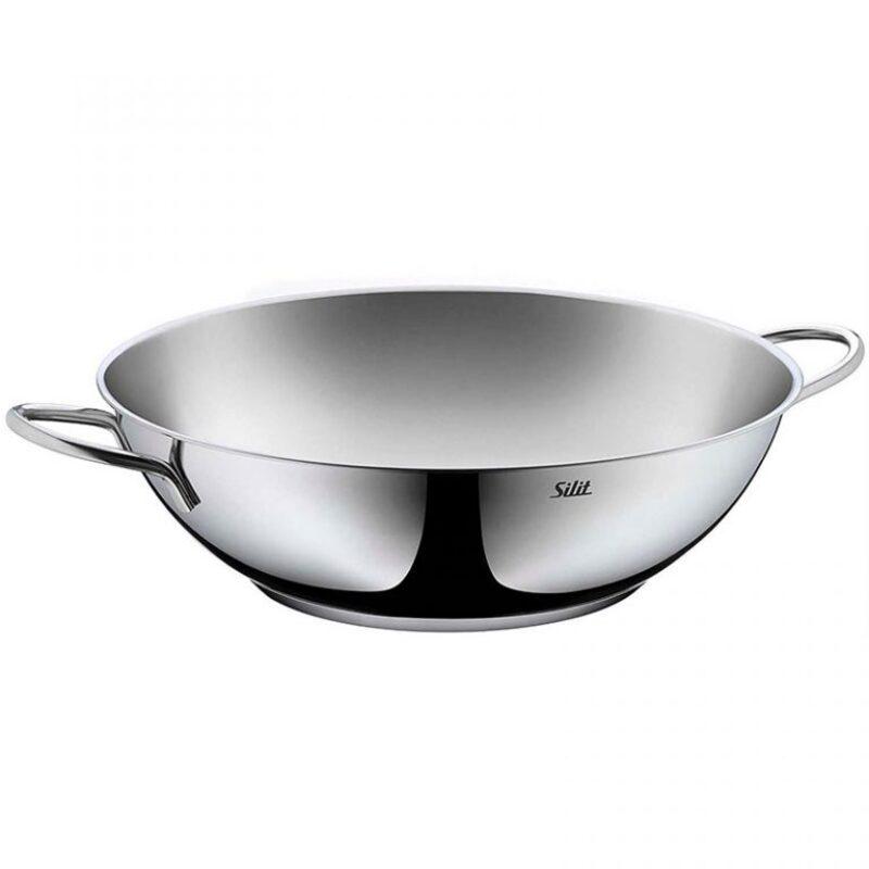 Chảo 2 Quai Sâu Lòng Silit Work 32cm, Chảo Chiên, Xào Chất Liệu Thép Không Gỉ, Dẫn Nhiệt Nhanh, Dùng Cho Mọi Loại Bếp