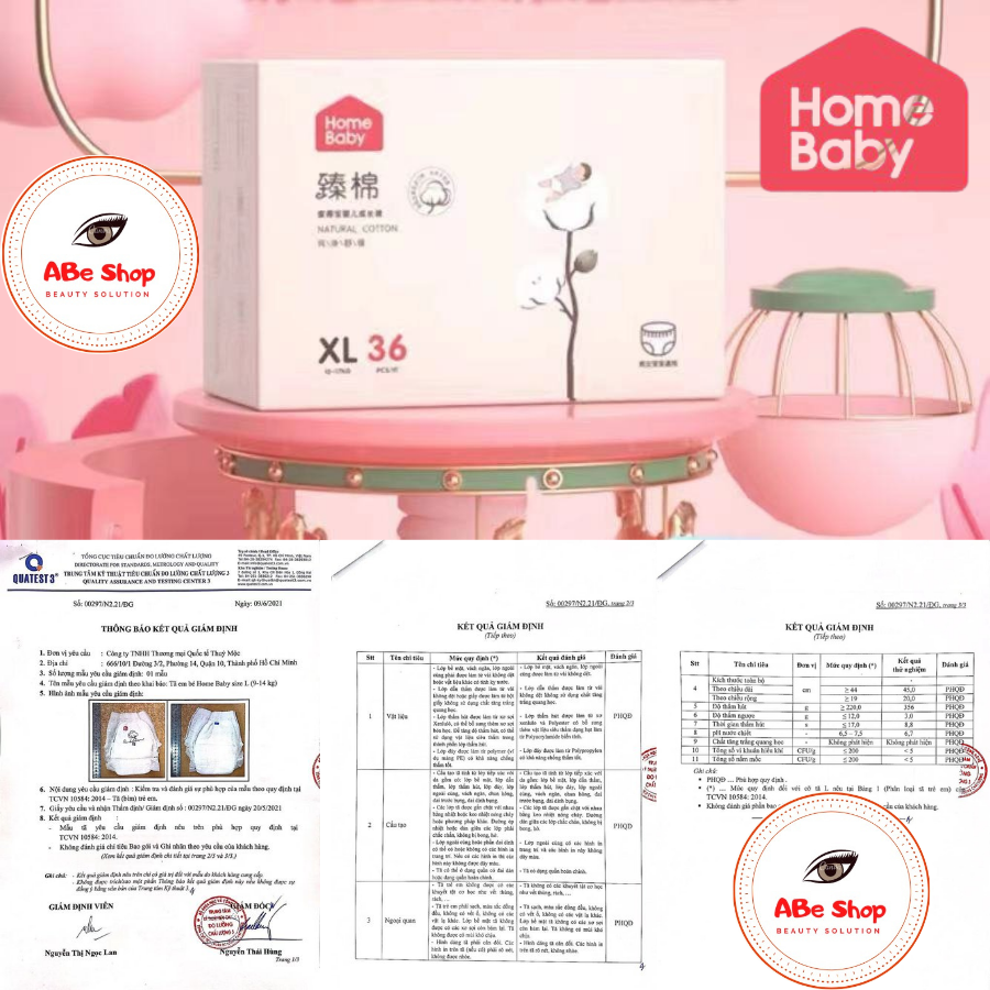 BỈM / TÃ HOME BABY NỘI ĐỊA TRUNG - SIÊU MỀM MỎNG - SIÊU NHẸ - SIÊU THẤM HÚT - SIÊU CHỐNG TRÀN ( 5 SIZE )