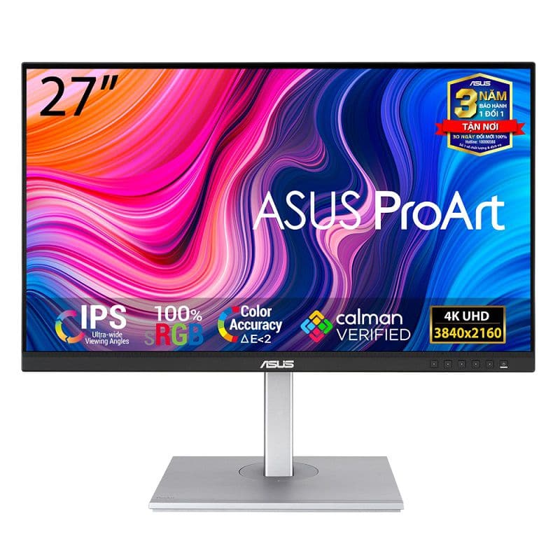 Màn hình ASUS ProArt PA279CV 27" IPS 4K UHD 60Hz - Hàng Chính Hãng