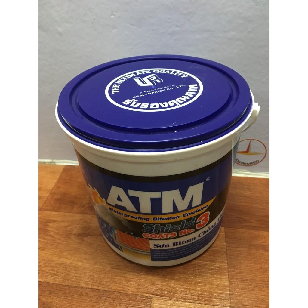 Sơn chống thấm Bitum ATM Shield Coat 3,5 kg