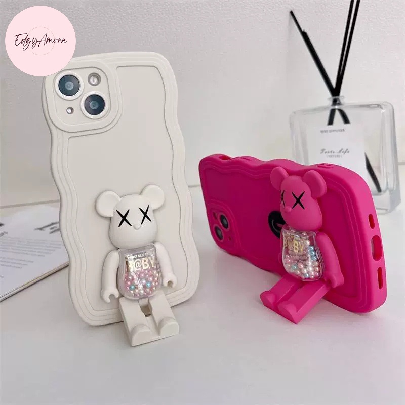 Ốp lưng Iphone chống sốc hình gấu giá đỡ dành cho Iphone 11 / Phone 11 Pro / Iphone 11 Pro Max / Iphone 12 / Iphone 12 Pro / Iphone 12 Pro Max / Iphone 13 / Iphone 13 Pro / IPhone 13 Pro Max / Iphone 14/ Iphone 14 Pro / Iphone 14 Pro Max