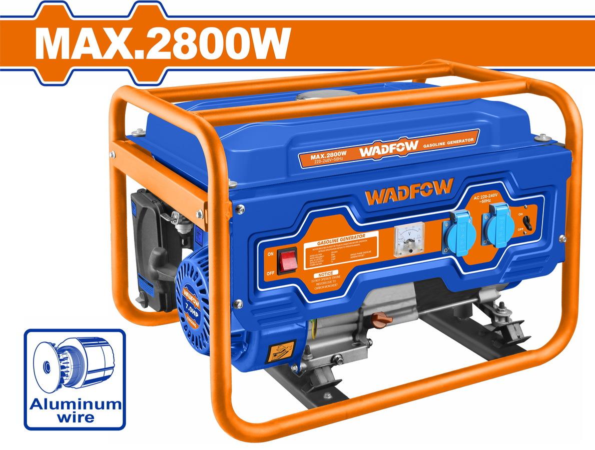 TỔ MÁY PHÁT ĐIỆN DÙNG XĂNG 2800W WADFOW WGEAA05 - HÀNG CHÍNH HÃNG