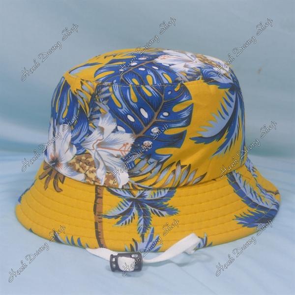 Nón tai bèo đi biển, mũ bucket trẻ em 3-5 tuổi size đầu 50-51cm vành nhỏ 5cm - Trái Thơm & Hoa