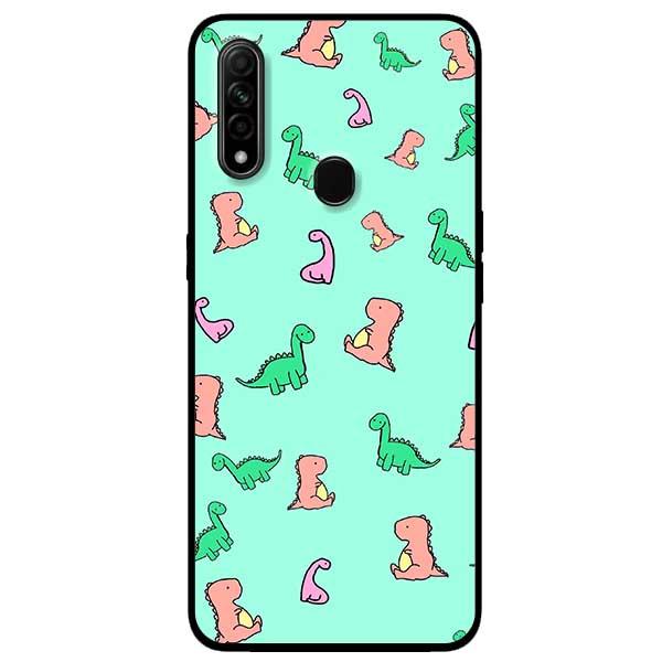 Ốp lưng dành cho Oppo A31 / A8  - Họa Tiết Khủng Long